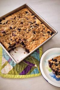 Buckwheat Huckleberry Buckle Recipe